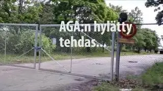 AGA:n hylätty kaasutehdas