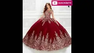 Hermosos Vestidos de XV a&ntilde;os en color Rojo y Vino
