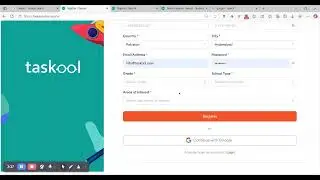 Taskool  registration for International Students
