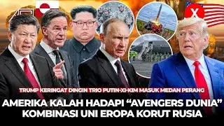 Trump Batalkan Jet Tempur Menuju Iran di Detik Terakhir Peluncuran Takut Ancaman NATO Korut Rusia?