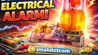 Build a REAL Electrical Alarm 🔔⚡ Science Kit for Kids #imalidotcom