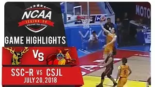 NCAA 94 MB: SSC-R vs. CSJL | Game Highlights | July 20, 2018