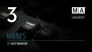 grandMA3 | MA Tips [EN] | Help Window