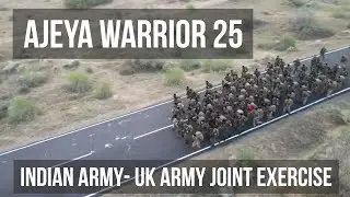 Ajeya Warrior 25:  India&ndash;UK Troops Engaged In High Intensity Joint Training In Rajasthan