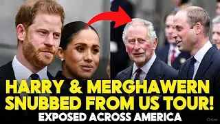 Prince Harry and Meghan Markle IN TEARS as Royal US Tour SNUB Gets Exposed Across America