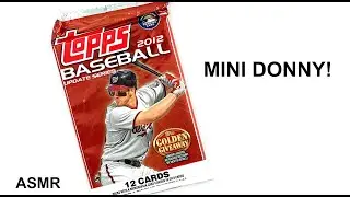 2012 Topps Baseball Cards ASMR Pack Opening