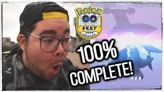 I COMPLETED my POK&Eacute;DEX at Pok&eacute;mon GO Fest!