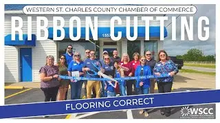 Ribbon Cutting for Flooring Correct
