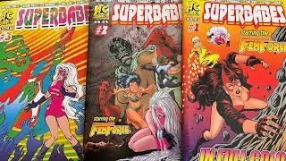 Superbabes 1-4 AC Comics other Femforce title
