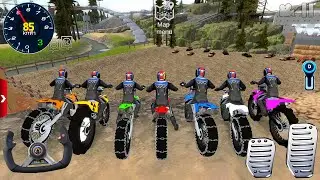Motocross Dirt Bike Offroad Racing 3D - Motor Stunt Racer Bike Simulator - Android / IOS gameplay #5
