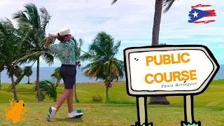 ASMR GOLF IN PUERTO RICO | PUBLIC COURSE | PUNTA BORINQUEN | AGUADILLA PR