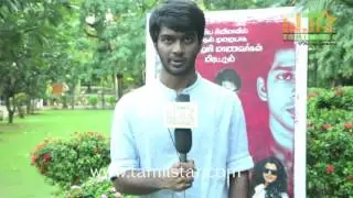 Aditya Baskaran at Maiyam Movie Team Interview