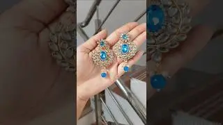 Unique Diy Earrings 🦋#diy #shorts #diyjewellerymaking #shortsfeed #handmadejewellery #earrings