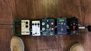 Trial Single Input pre D.I + JHS 3Series Reverb + The WASH + EQ + Pedal Tuner