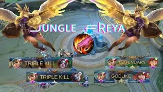 Jungle Freya Gameplay | Insane Damage | Mobile Legends