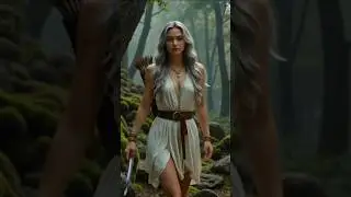 Artemis: Goddess of the Hunt Under the Full Moon | Greek Mythology #shorts #mythology #art