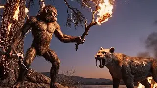 Life 4.7 Million Years Ago | How Prehistoric Humans Survived Fighting Strange and Scary Predators