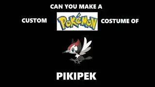 Casey's Custom Pok&eacute;mon Costume Ideas: Pikipek (Generation VII) (Draw A Concept) #pokemon #request
