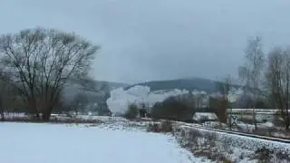 41 1144-9 (BR 41) mit Rodelblitz in Th&uuml;ringen