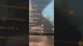 Mhd custom settings