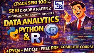 SEBI Grade A Paper 2 IT Data Analytics Python & R Information Technology Complete Theory PYQ MCQ PDF