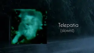 Telepatìa (slowed & reverb) - kali uchis|lyrics video|zenvia