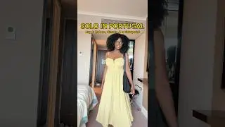 Spend a day with me as a Black Girl in Lisbon, Portugal 🇵🇹❤️&zwj;🔥