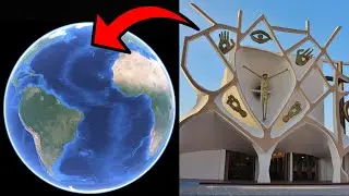 Temple of the Lord of the Rays on Google Earth
