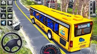 Offroad Bus Hill Climbing Simulator - Coach Mountain Driver 3D - Android GamePlay