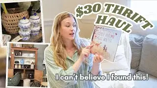 THRIFT W/ ME:&nbsp;thrifting to save money 🧺 #thriftwithme