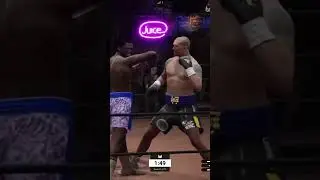straight counter KO #ko #KO #gaming #boxing #undisputed