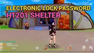 Electronic Lock Password HT201 Shelter (Nenek Linda) Tower Of Fantasy