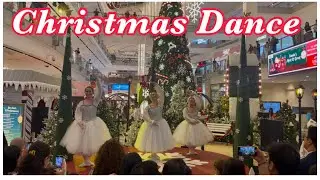 Christmas Celebration Dance-Christmas Dance in Abu Dhabi Mall in UAE-Christmas Celebrations in UAE