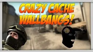CSGO - Crazy Cache wallbang! (Highlight)