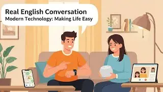 English Speaking Practice | Modern Technology Conversation (A2-B1)