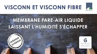 Membrane pare-air liquide VISCONN et VISCONN FIBRE de Pro Clima