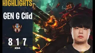[GEN G Clid] Graves JUNGLE vs Ekko [10.10] KR Challenger