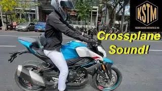 CFmoto 450Nk test ride w/ raw sound