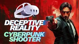 Deceptive Reality Alleyway Walkthrough | Epic Cyberpunk VR Shooter | Meta Quest 2 & 3