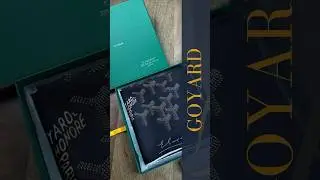 Unboxing Goyard Scarf N&deg;1 💚💛💚