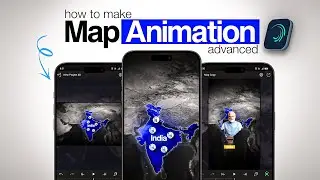 ✨Advanced Map Animation Using Aligh Motion (Mobile) 🔥