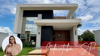 Casa à venda em Indaiatuba | Sobrado incrível no Condomínio Gran Reserve | Espaço Gourmet dos Sonhos
