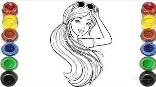 Cute Fairy princess drawing for kids, painting & coloring For kids, Toddlers | Let's draw together