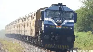 17642 Narkher - Kacheguda Intercity Express | Gooty WDP4 Full Speed | Train Videos Indian Railways
