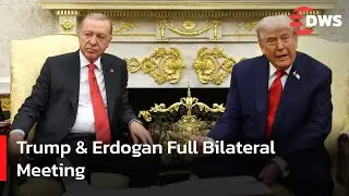 WATCH: Trump & Erdogan Full Bilateral Meeting | F-35 Fighter Jets & Ending Gaza War Soon | AC15