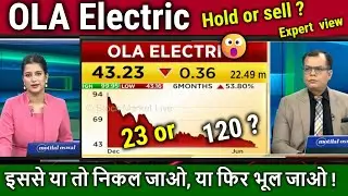 OLA Electric share news,kitna girega ?,hold or sell ?,Analysis Anuj singhal,ola share target 2030