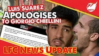 Luis Suarez Apologises to Chiellini | Uncensored LFC Fan Reaction