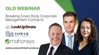QLD: Breaking Down Body Corporate Management Contracts | LookUpStrata