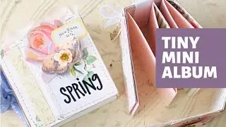 Scrapbook Tutorial Tiny Mini Album / Scrapbook Mini Album Tutorial SCRAPBOOKING | Iralamija