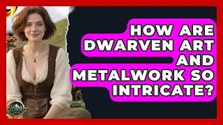 How Are Dwarven Art And Metalwork So Intricate? - Echoes Of The Ring